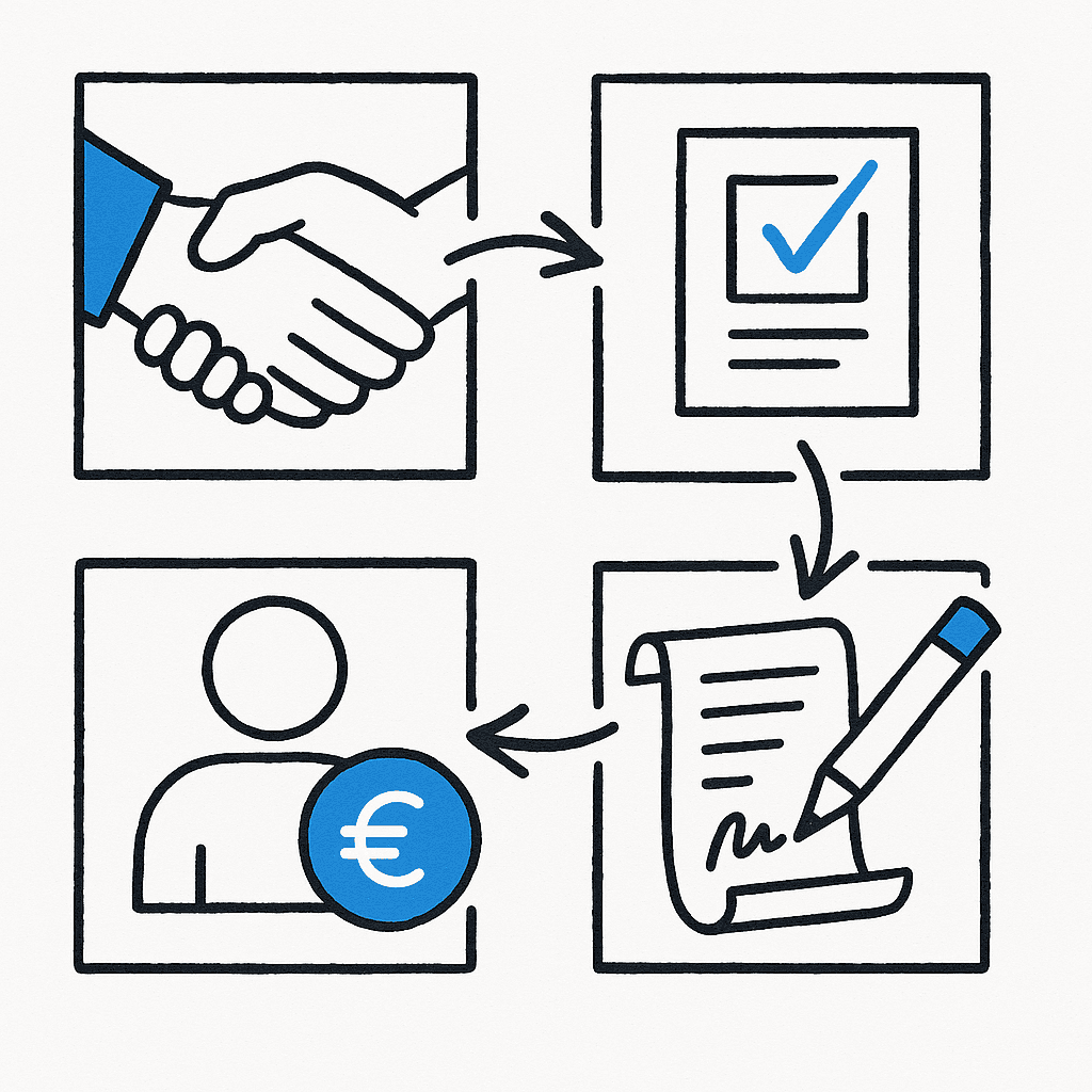 Parcours client Legibloq